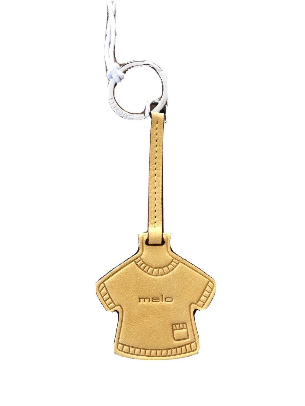 MALO Leather Sweater Key Ring NWT